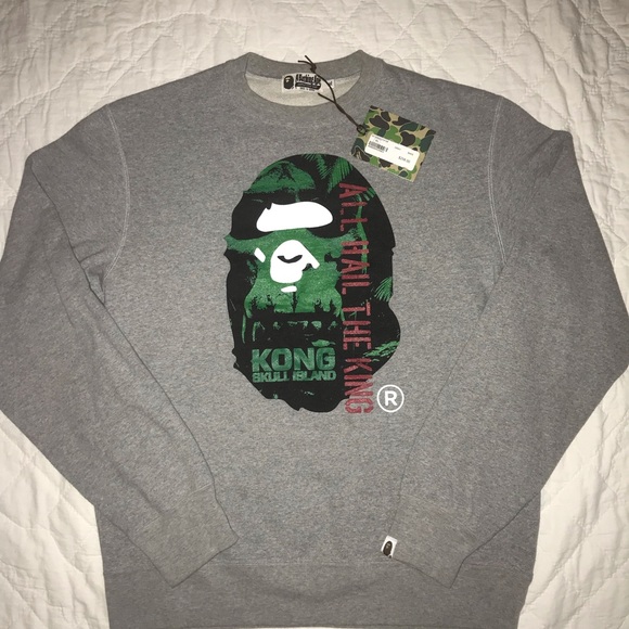 Bape®️ X Kong: Skull Island™️ Sweater *RARE*